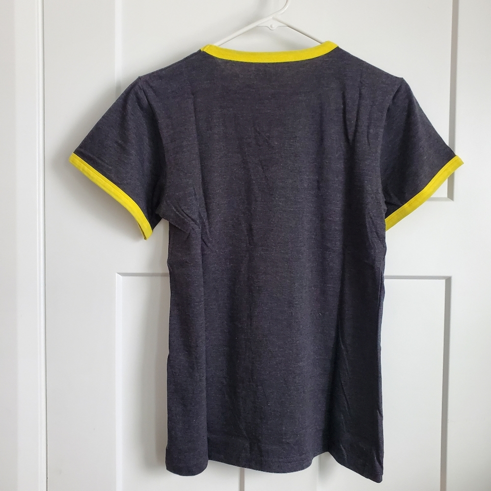 NWT Space Invaders Ringer Tee Women's Size Small - Picture 2 of 8